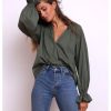 Jane Wood Blouse Lea Kaki | Women