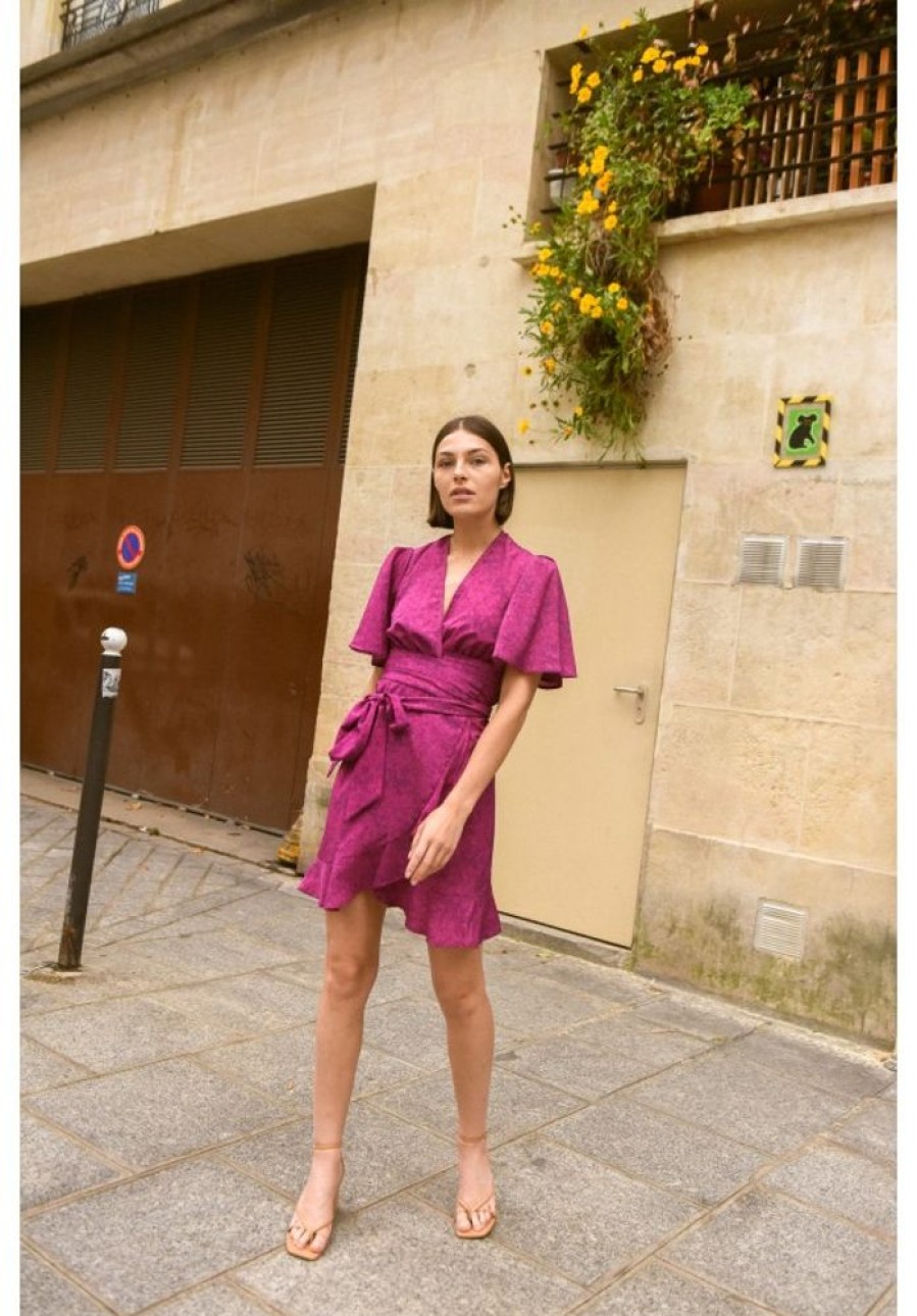 Jane Wood Robe Leila Fushia | Women