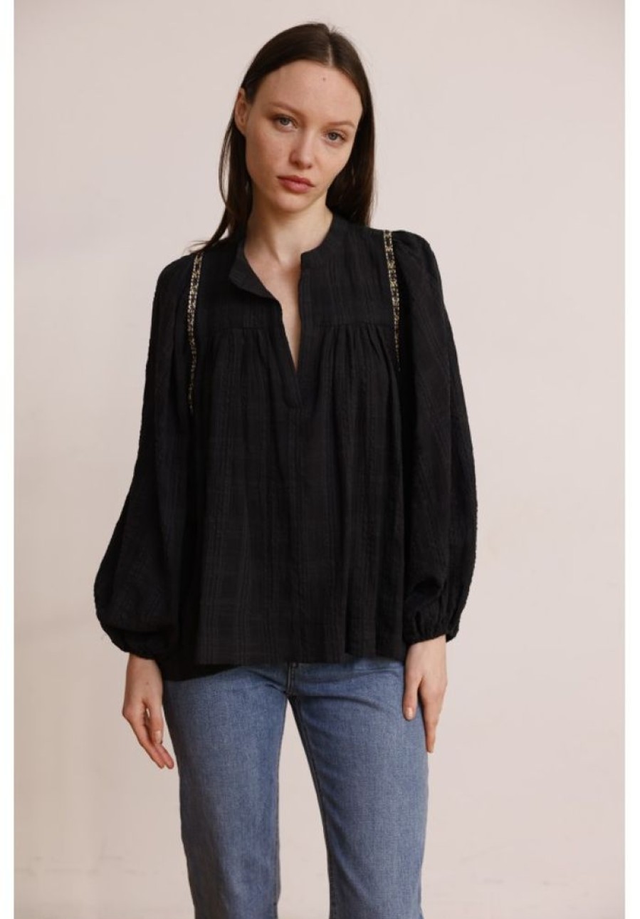 Jane Wood Blouse Marcy Noire | Women