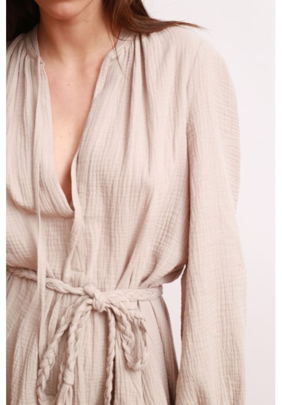 Jane Wood Robe Pablita Beige | Women