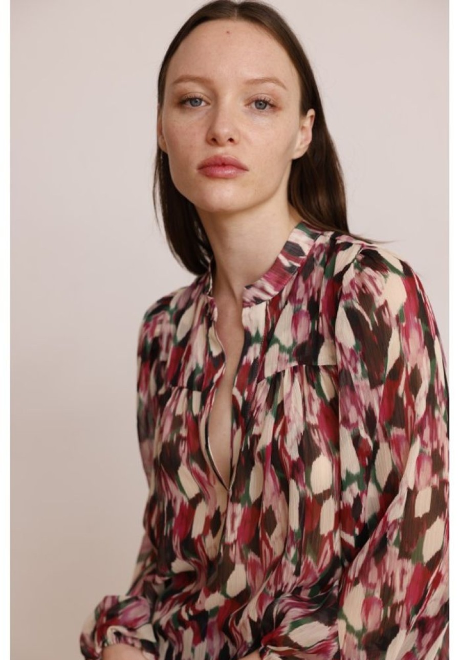 Jane Wood Blouse Marcy Bilbao Print | Women