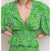 Jane Wood Top Romy Palma Vert | Women