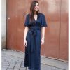 Jane Wood Robe Emma Bleu Nuit | Women